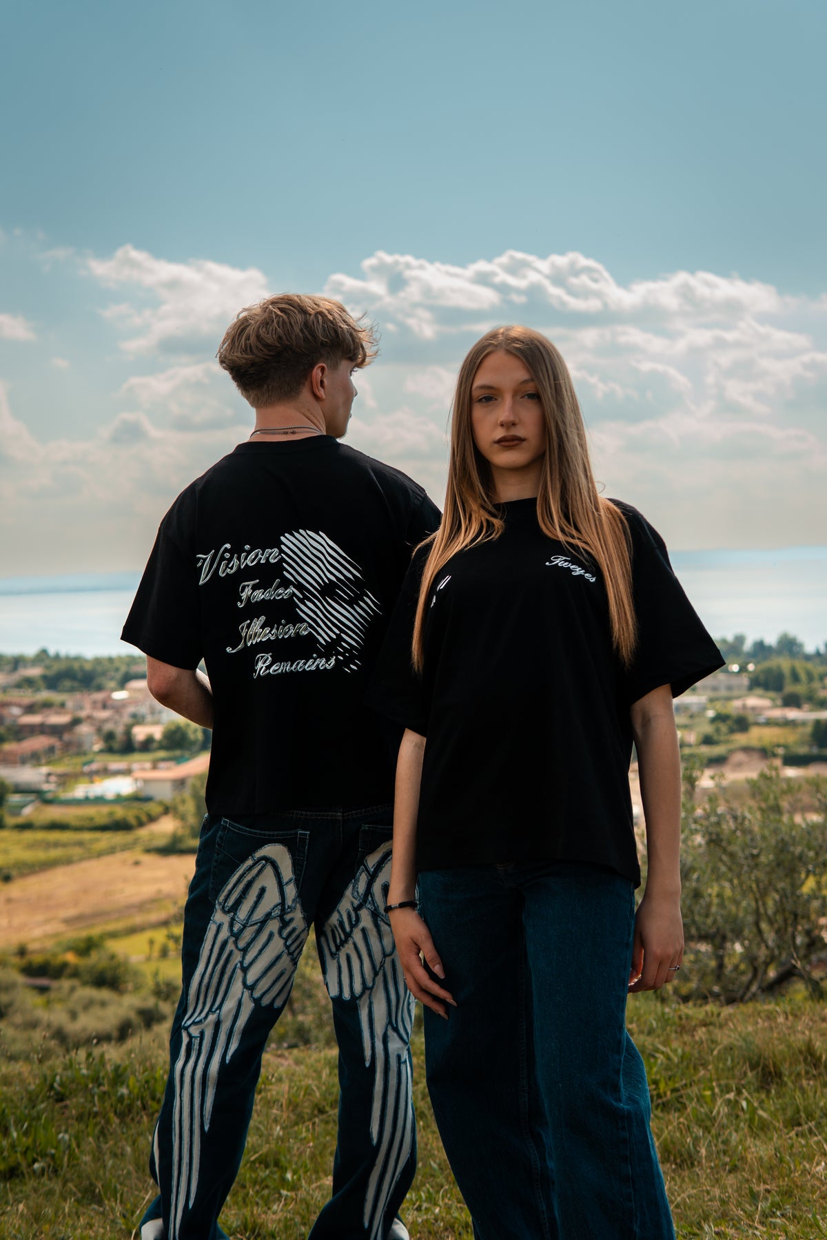 Fading Lines T-shirt