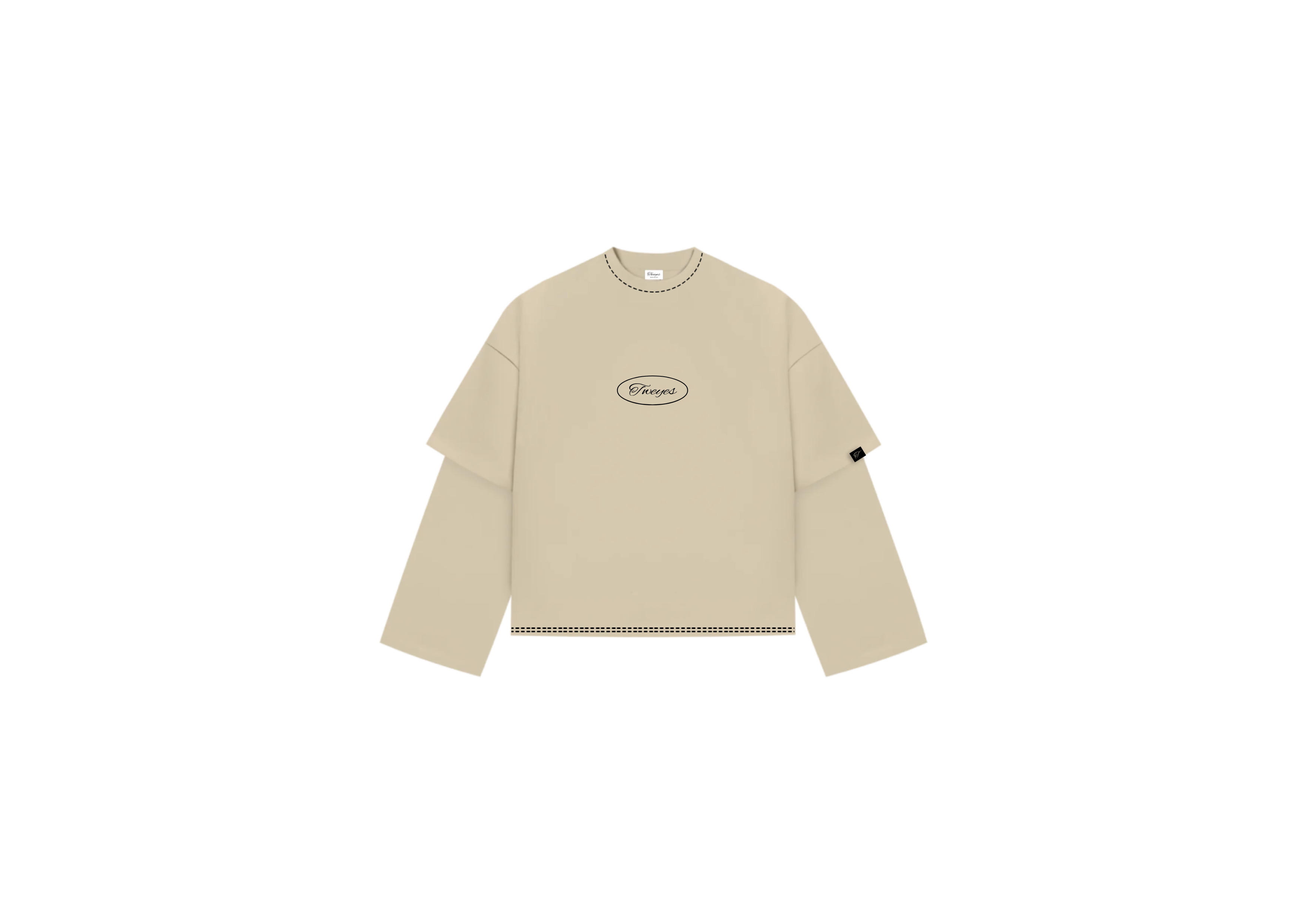 Double Sleeve Beige